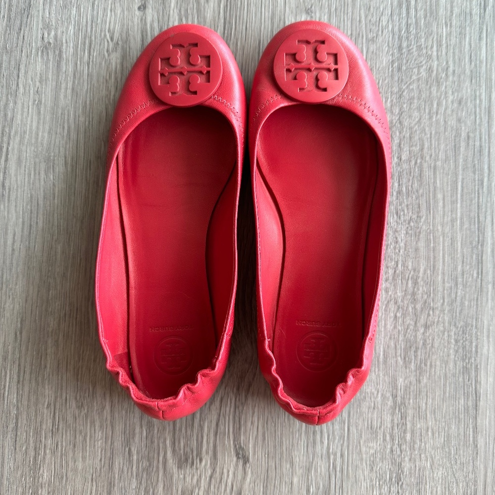 Hot Pink Tory Burch Ballet Flats - 8.5M